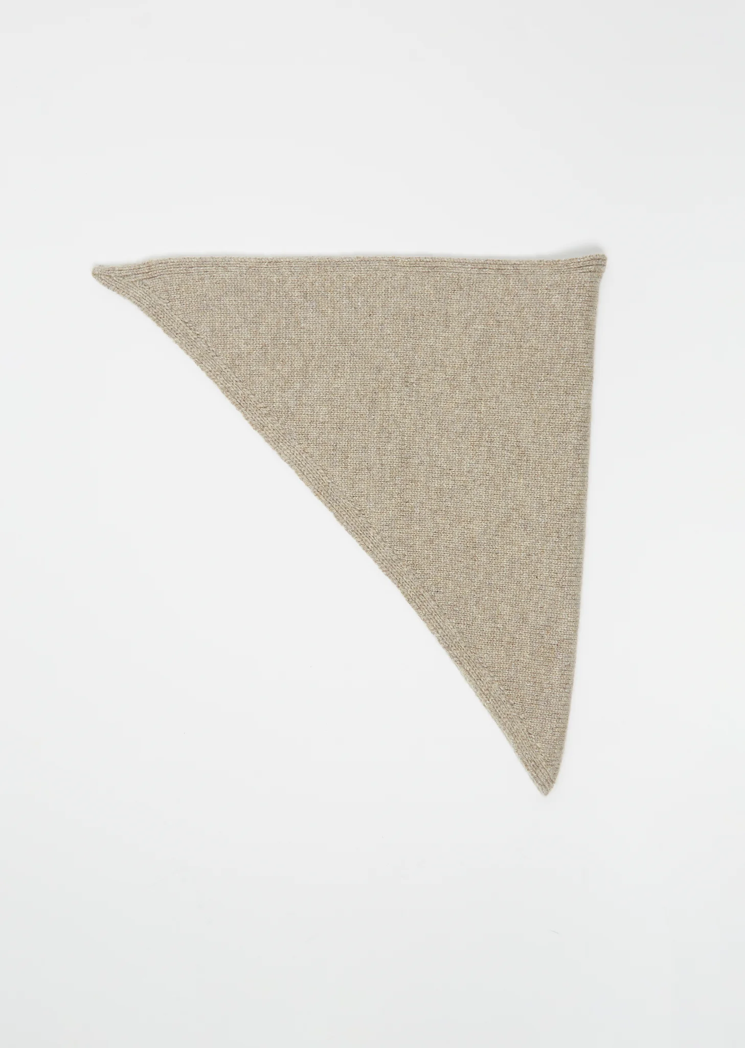 Mentas Cashmere Scarf — Light Pebble - 1