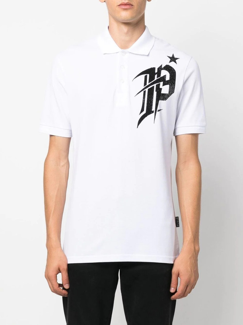 logo-print polo shirt 3
