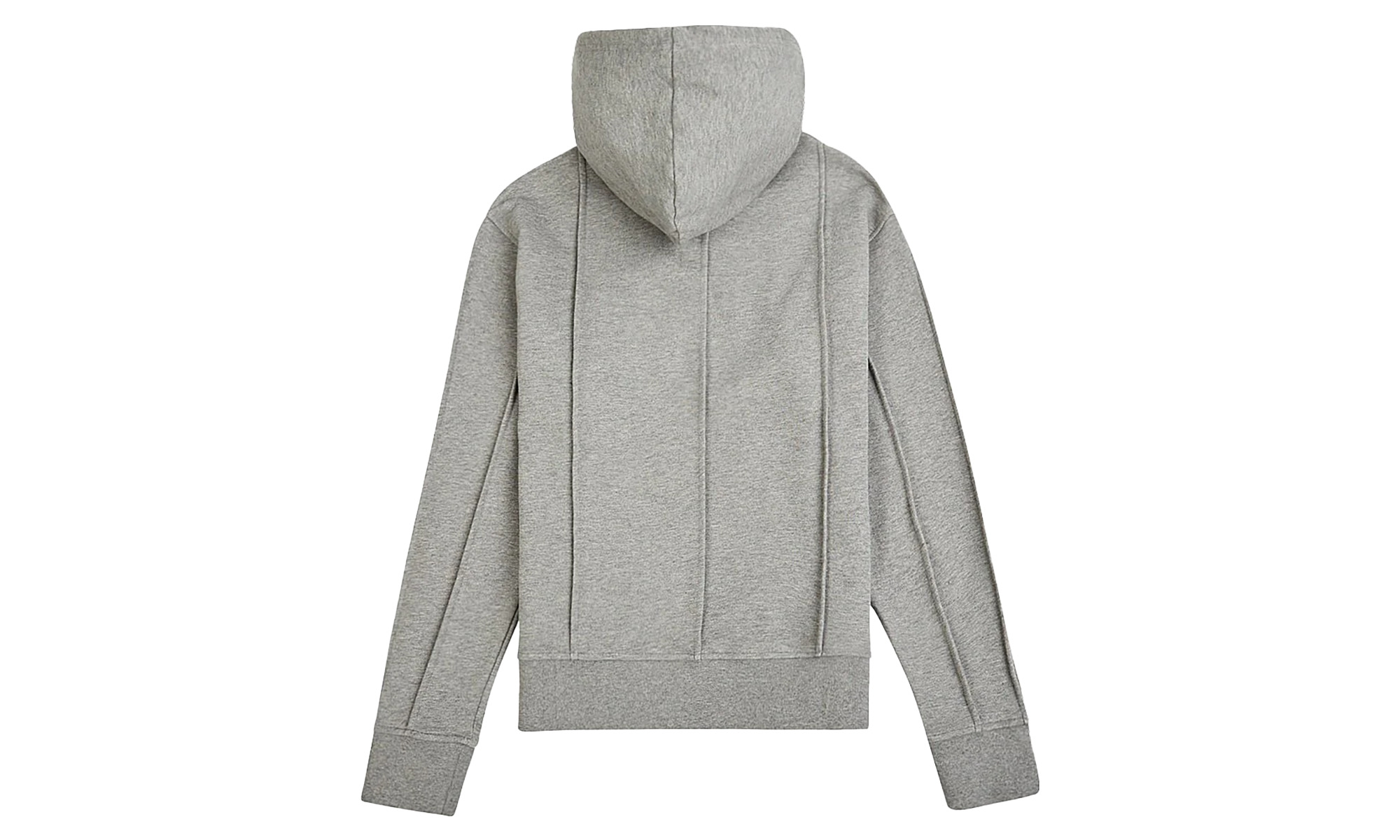Pintuck Hoodie "grey" - 2