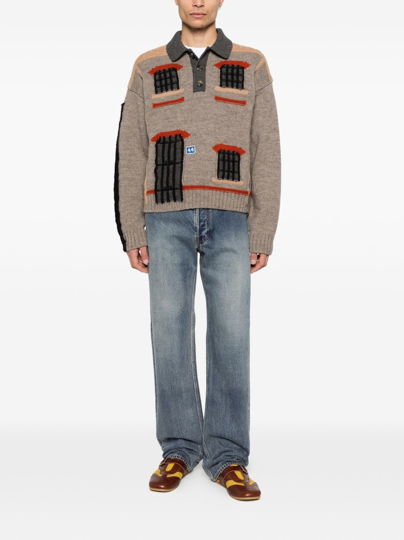 JW Anderson button denim jeans outlook