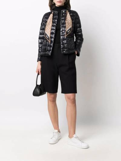 Herno scarf-detail feather-down puffer jacket outlook