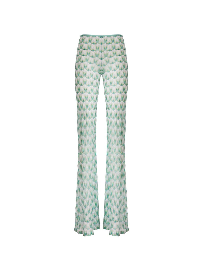 abstract-print beach trousers 1