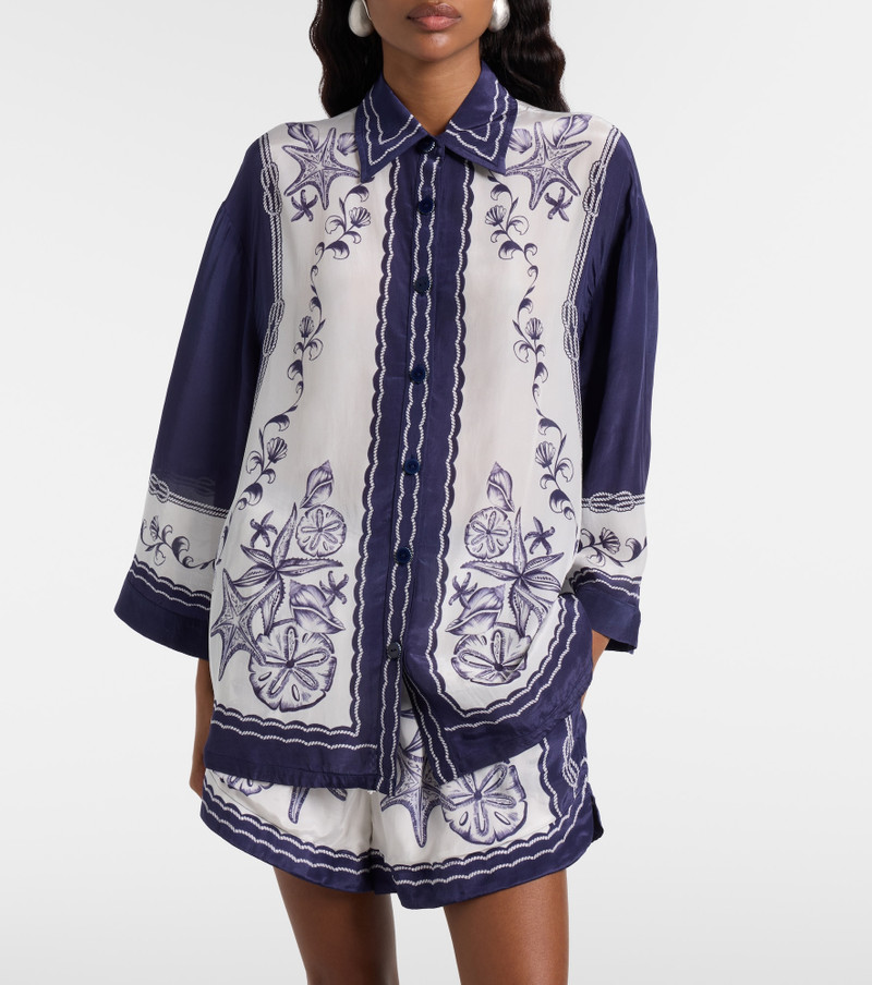 FARM RIO Coast Scarf floral shirt outlook