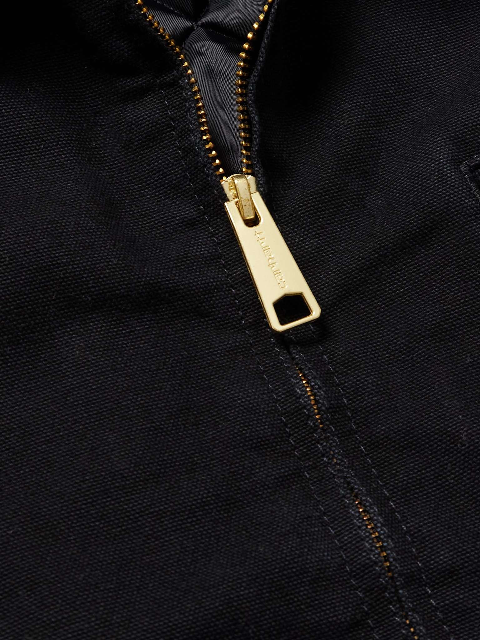 OG Detroit Corduroy-Trimmed Padded Organic Cotton-Canvas Jacket - 6