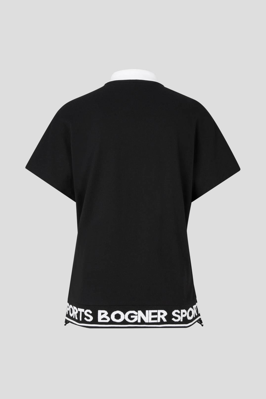 LISS FUNCTIONAL POLO SHIRT IN BLACK - 5