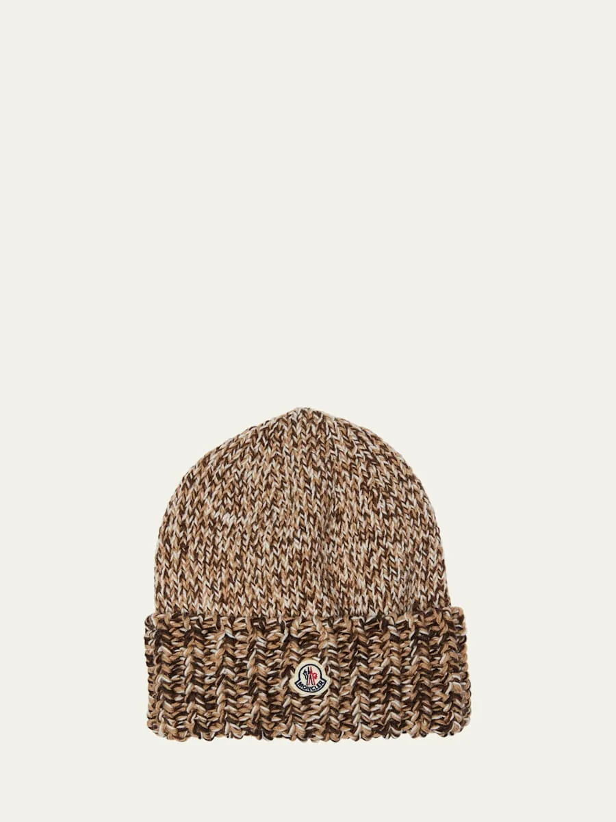 Marled Wool Beanie - 1