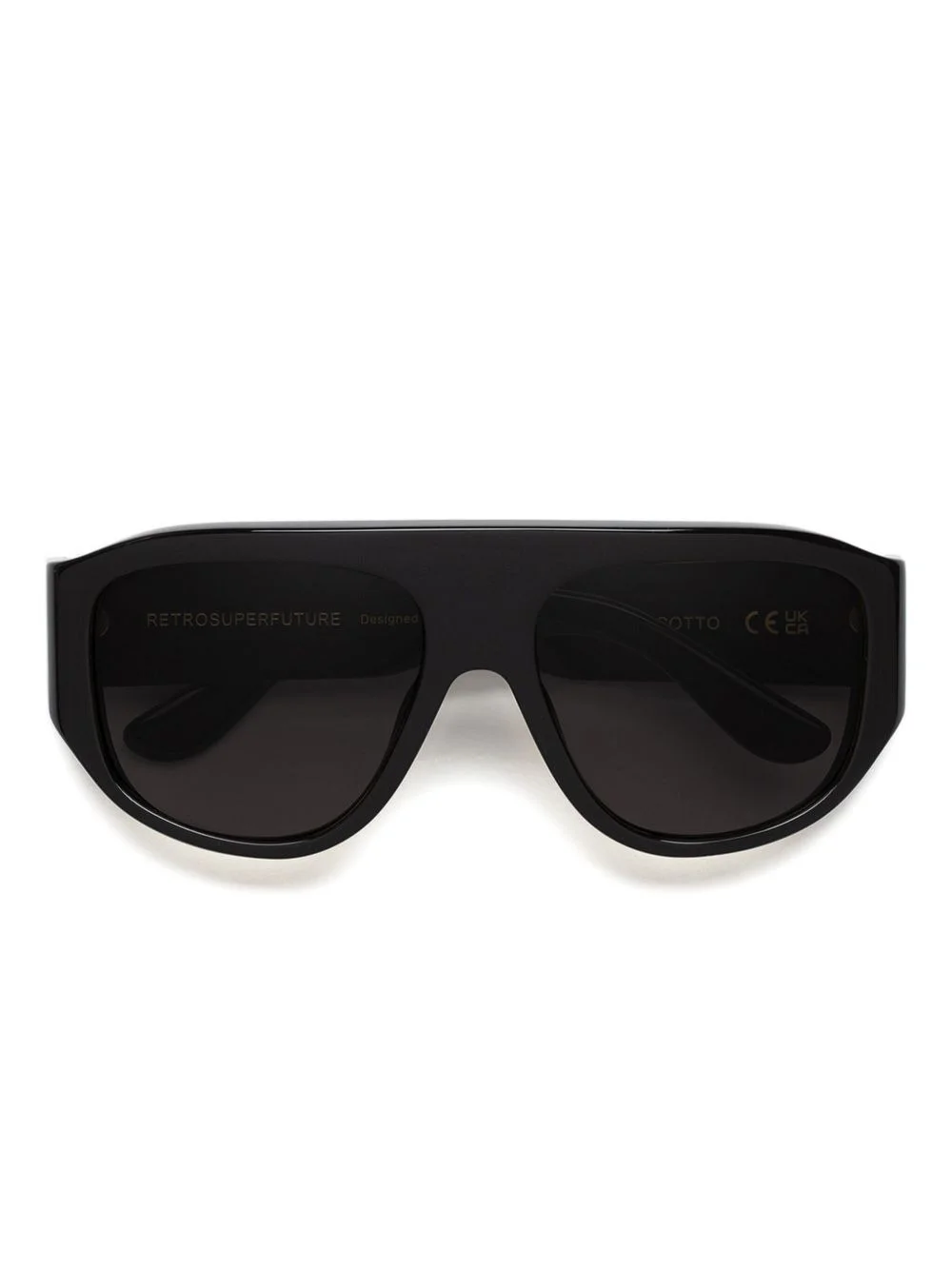 geometric-frame sunglasses - 1