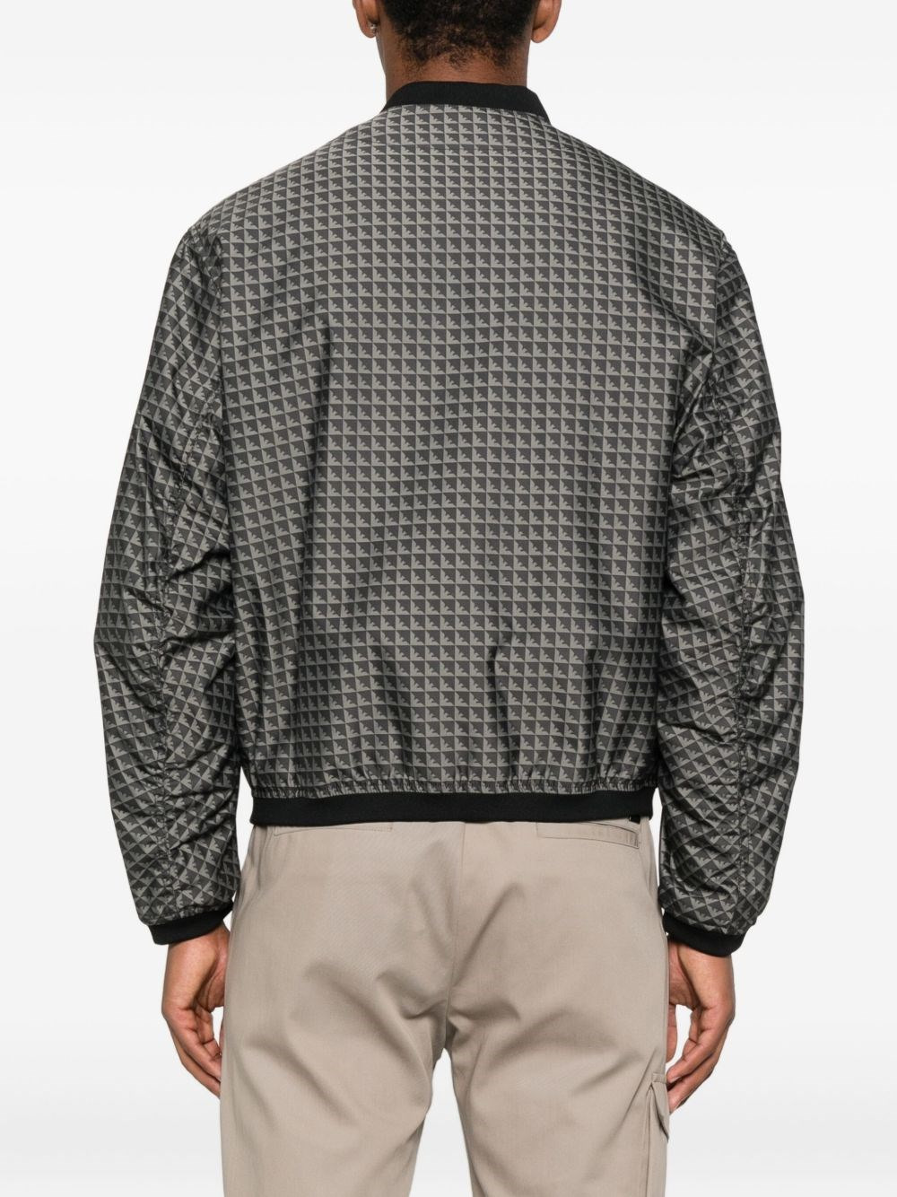 Allover logo bomber jacket - 5