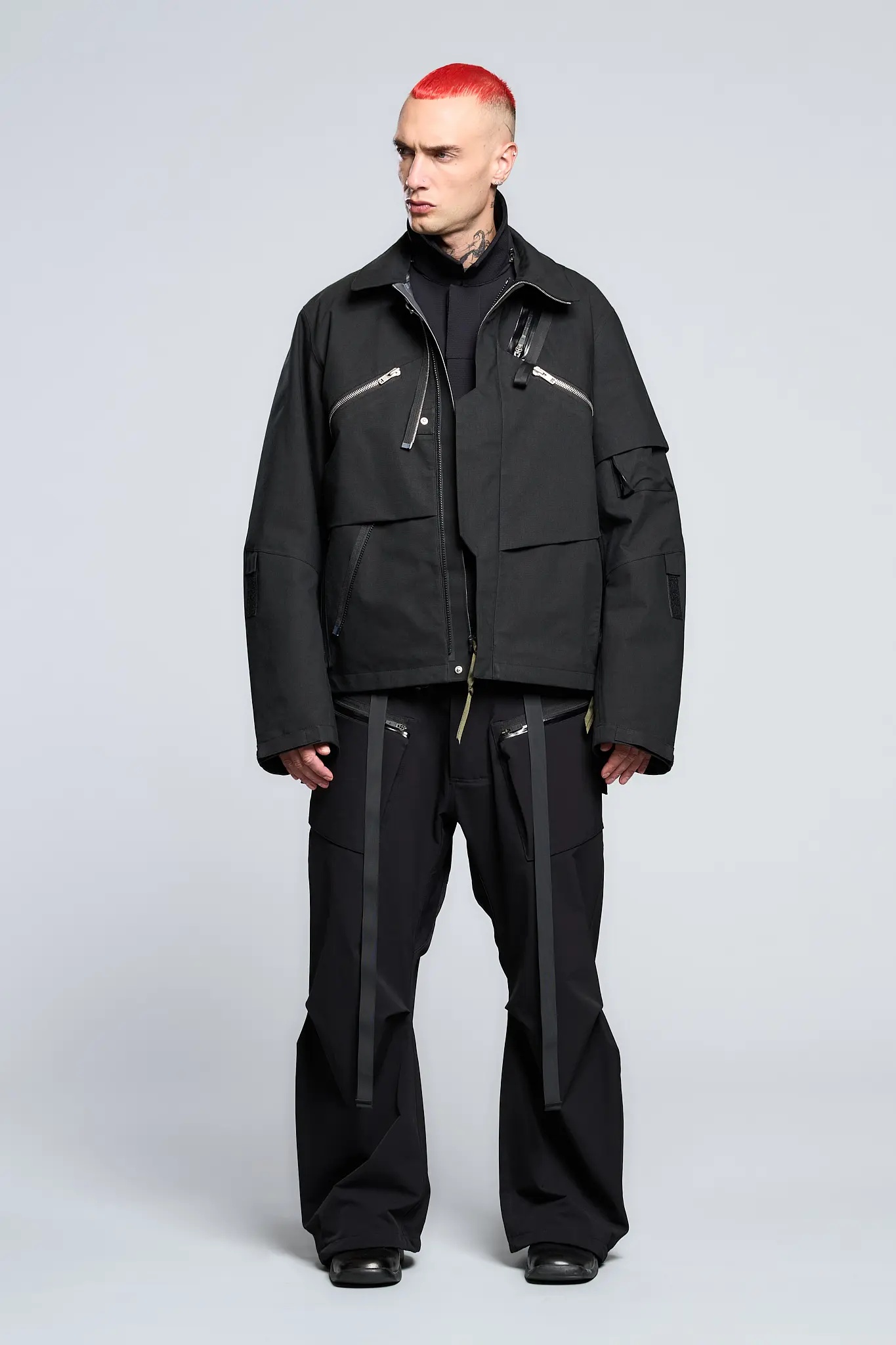 J86-SS schoeller® 3XDRY® WB-400™ Modular Work Jacket Black - 27