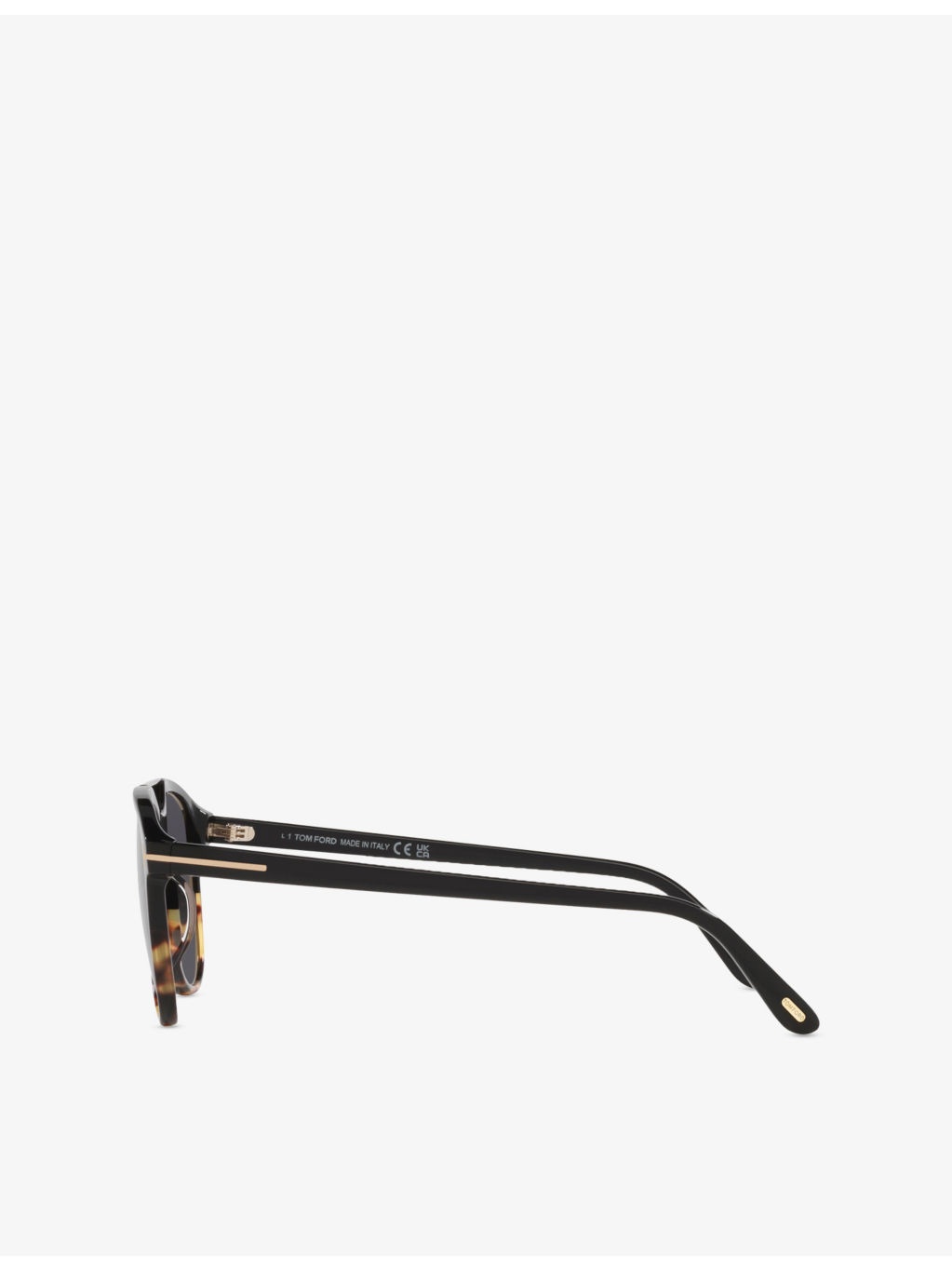 TR001830 Damian Tortoiseshell Pilot-Frame Acetate Sunglasses - 2