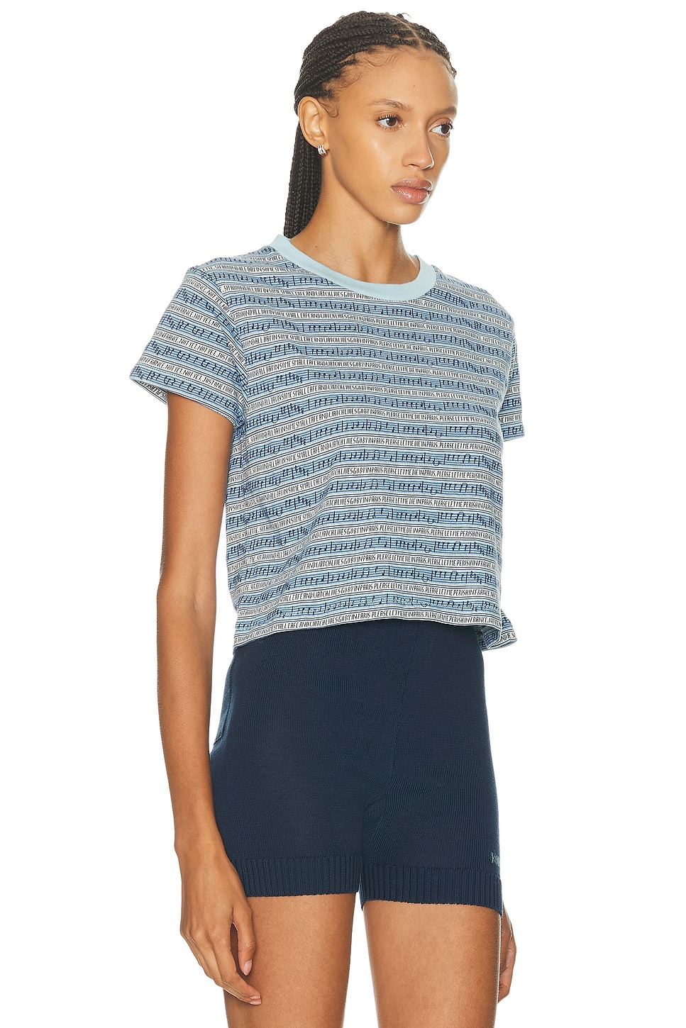 Lyric Cropped Tee - 2