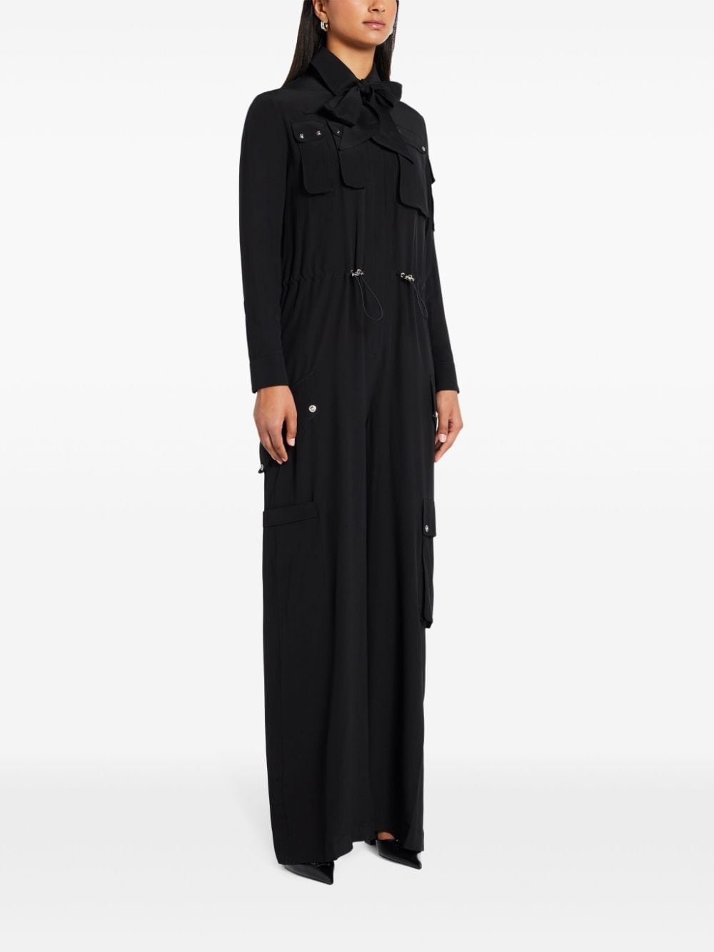 silk jumpsuit - 3