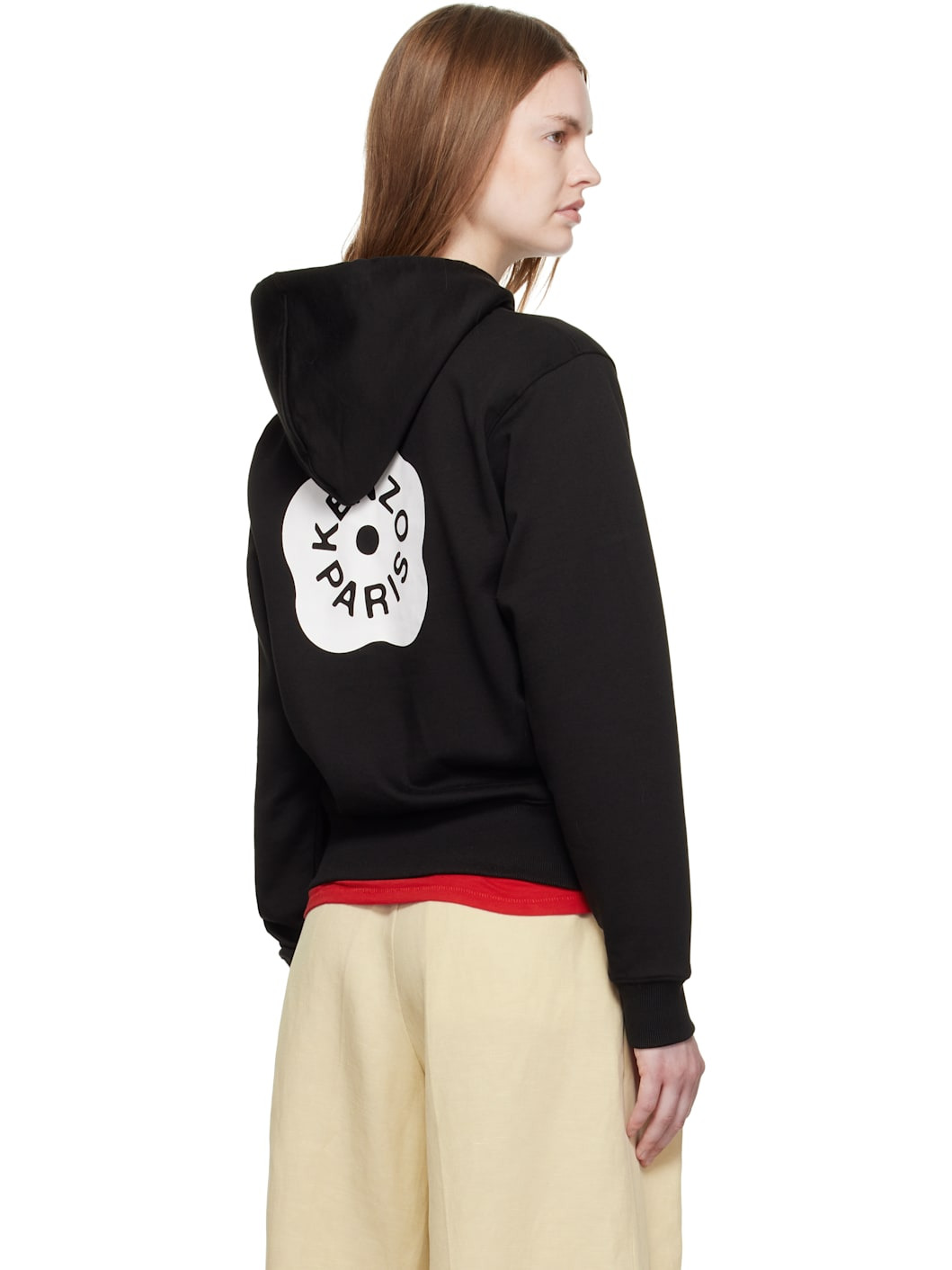 Black Kenzo Paris 'Boke Flower 2.0' Hoodie - 3