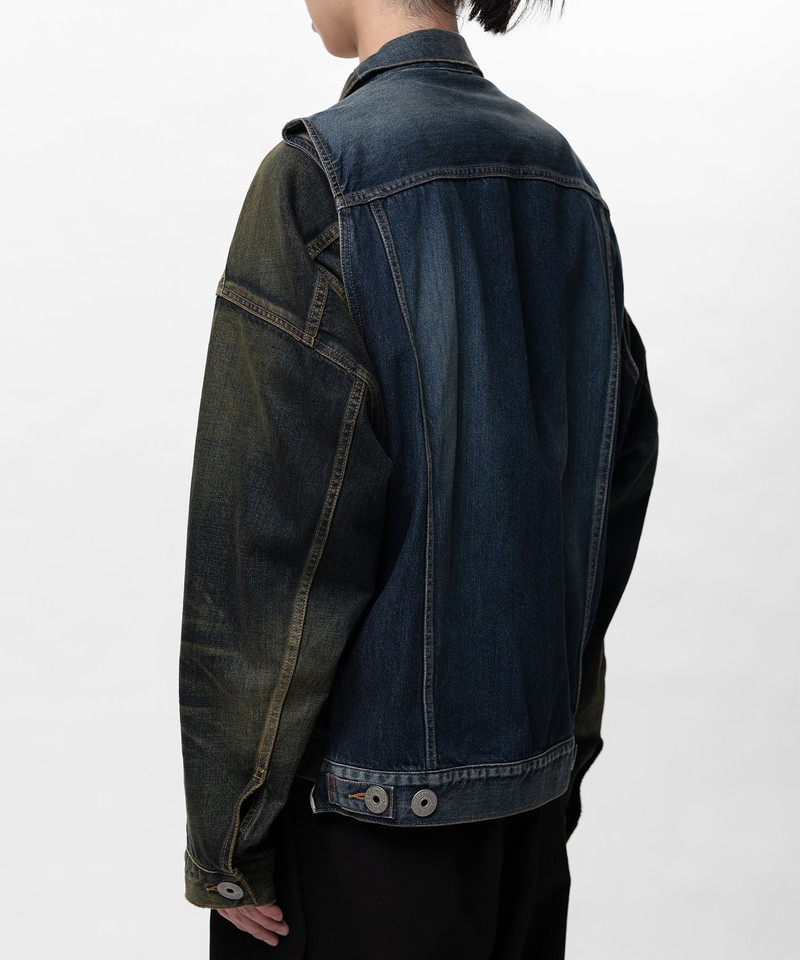 Vest Combined Denim Jacket 19