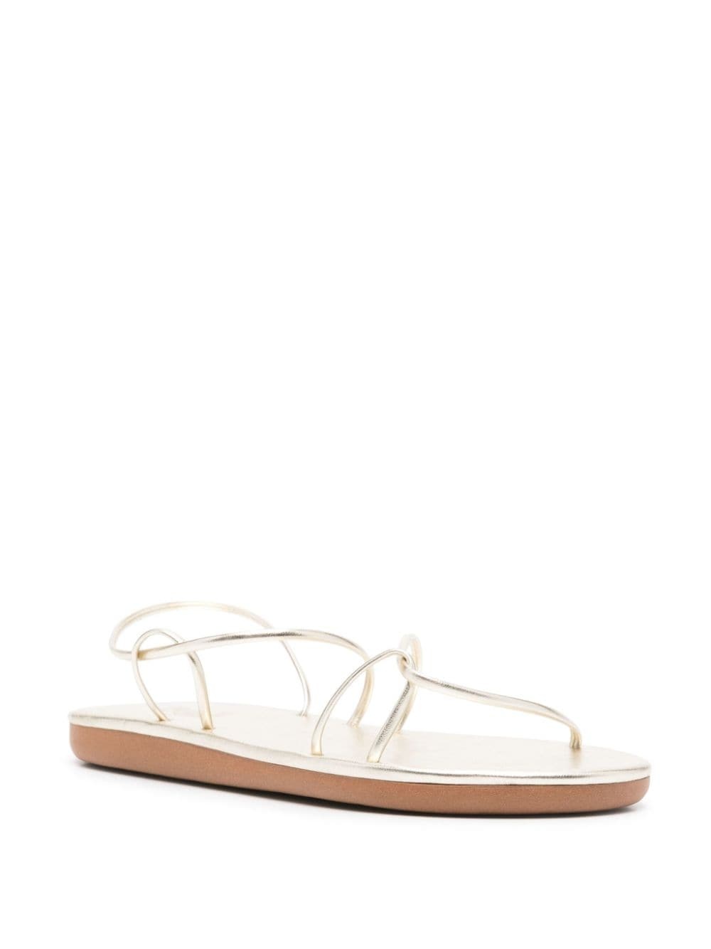 Proorismos metallic-effect sandals - 2