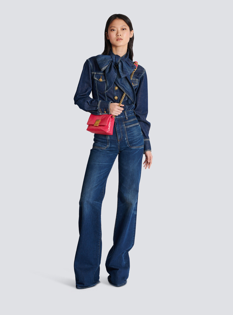 1945 Soft mini patent leather bag 8