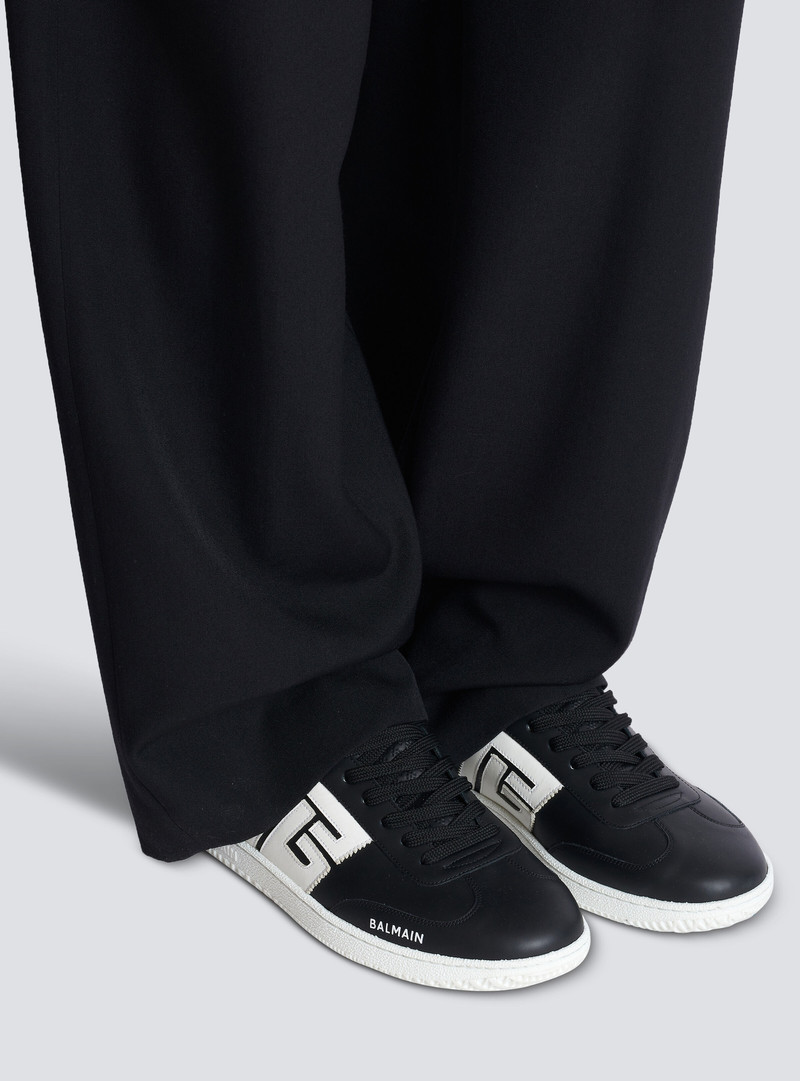 Balmain Calfskin Balmain Swan trainers outlook