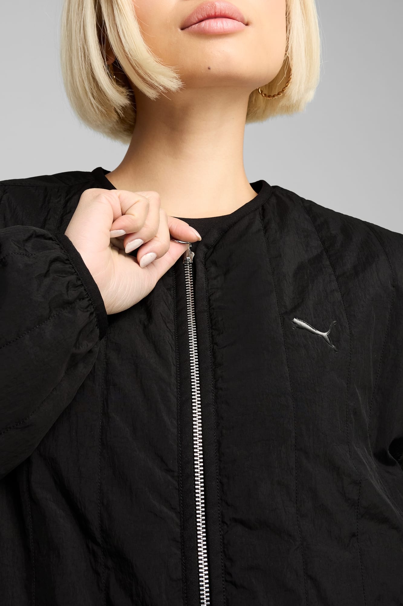 Wardrobe Essentials Women's Relaxed Reversible Liner Jacket - 7