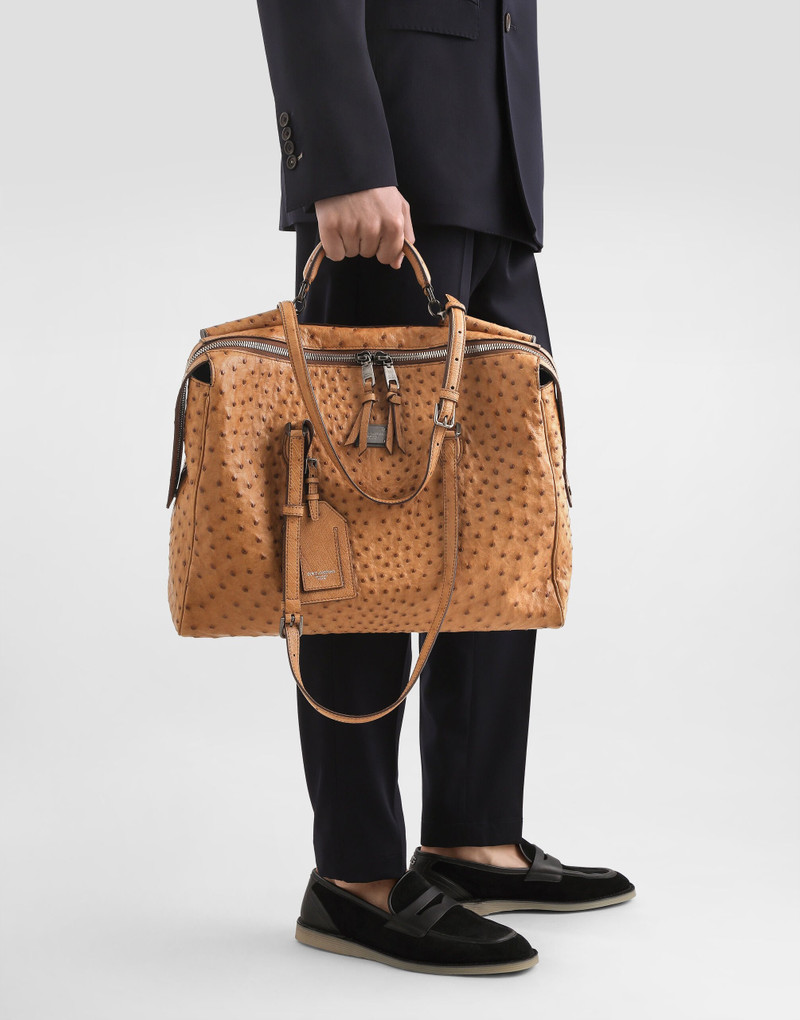 Dolce & Gabbana Vittoria ostrich leather handbag outlook