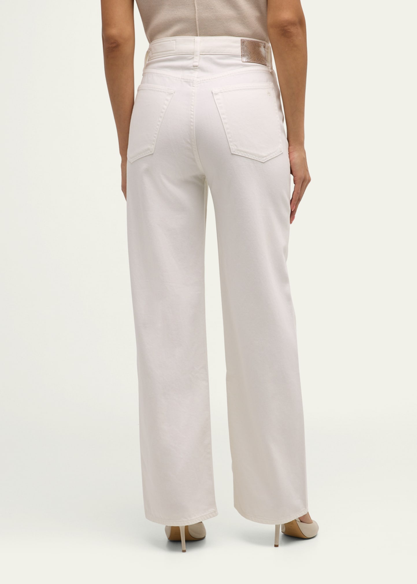Featherweight Logan Wide-Leg Jeans - 5