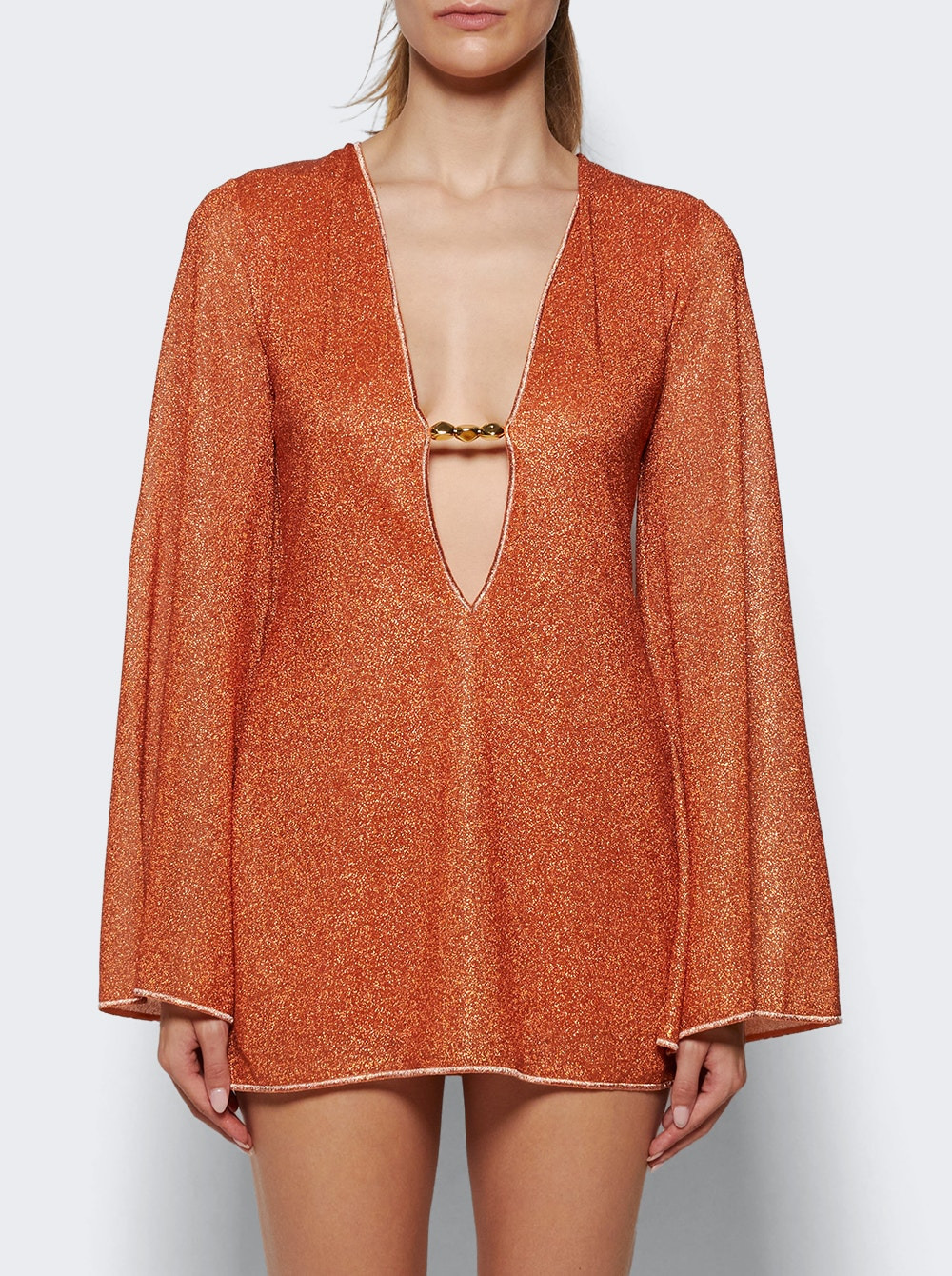 Glazed Lumiere Kaftan Orange - 3