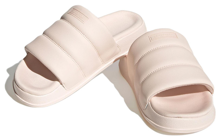 (WMNS) adidas Adilette Essential Slide 'Wonder Quartz' HQ8772 - 4