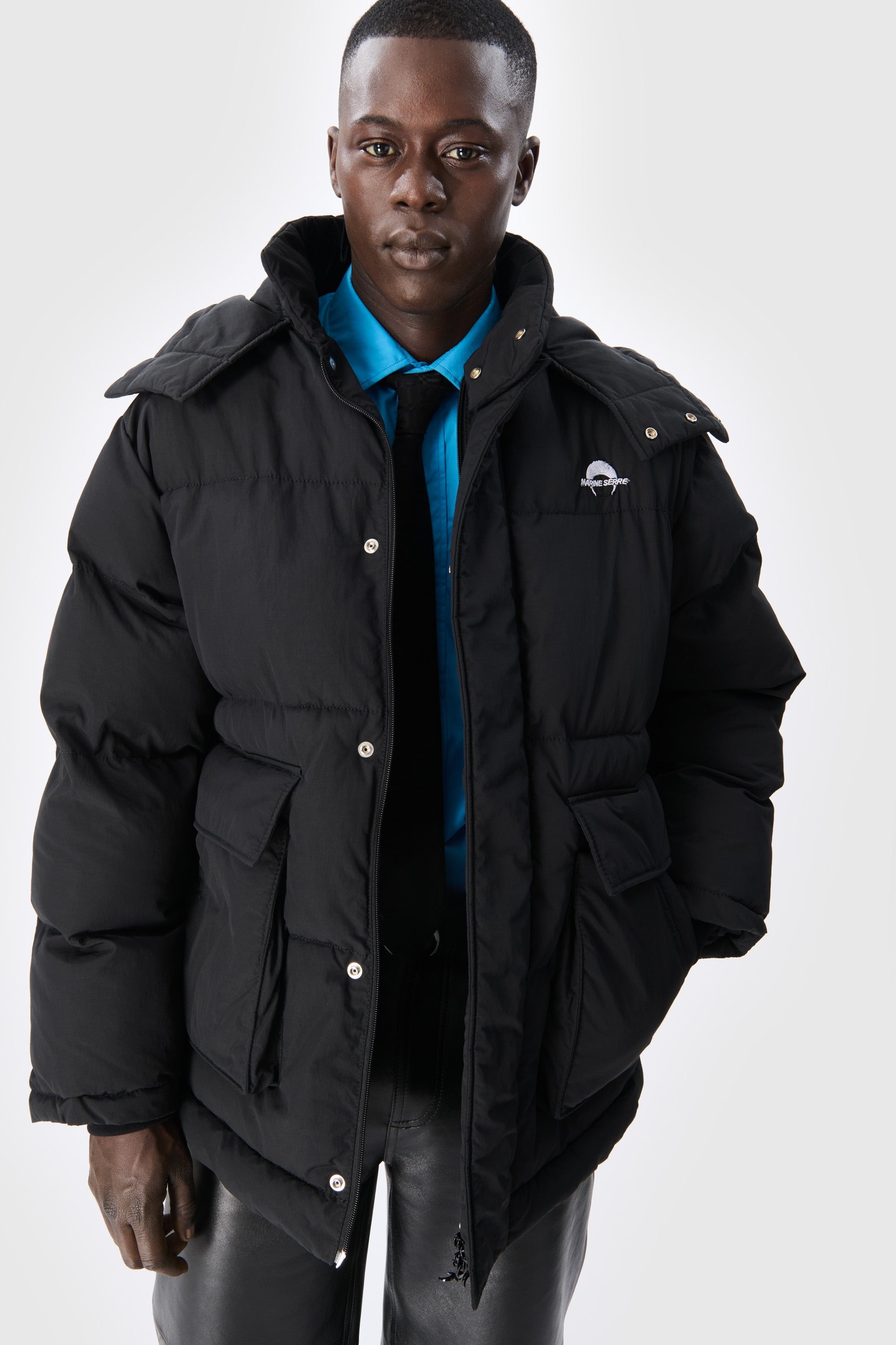 Ms Sport Nylon Puffer Coat - 1