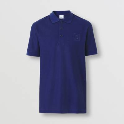 Burberry Letter Graphic Cotton Piqué Polo Shirt outlook