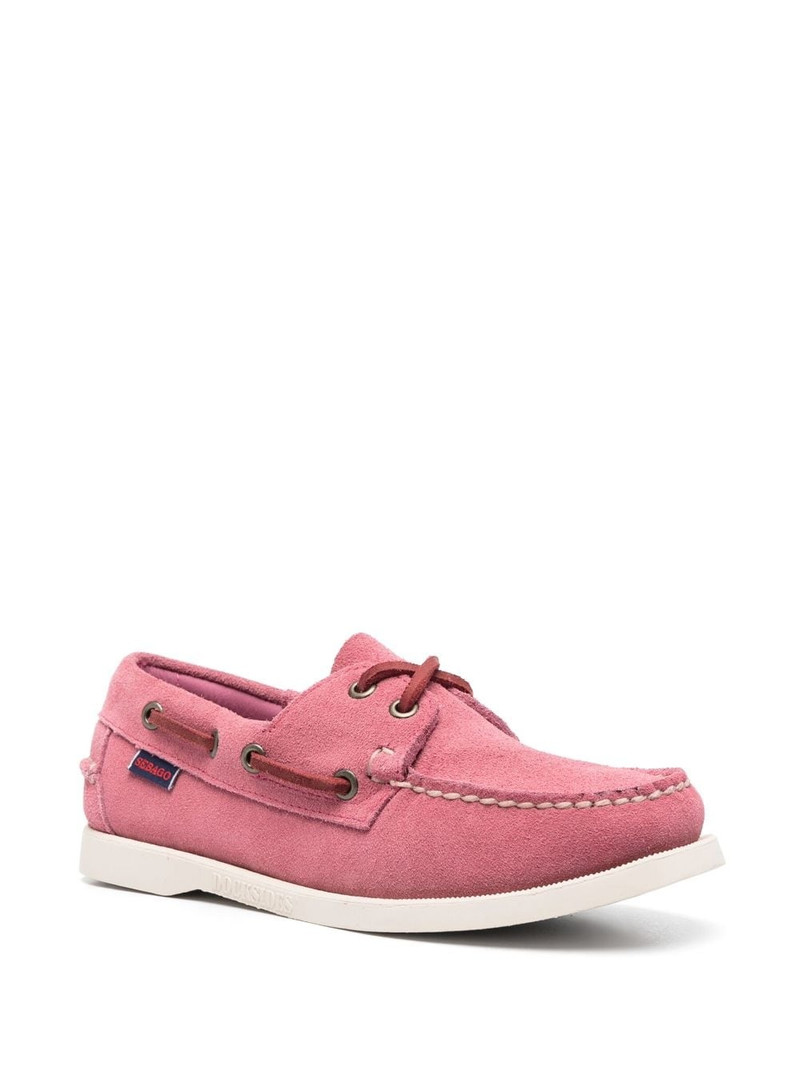 SEBAGO boat-style suede loafers outlook
