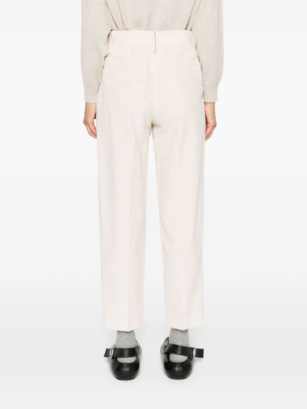 Monili-detail trousers - 4