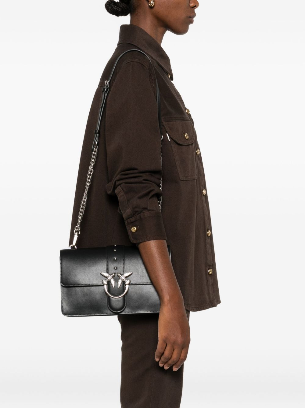 small Love One Classic leather crossbody bag - 2