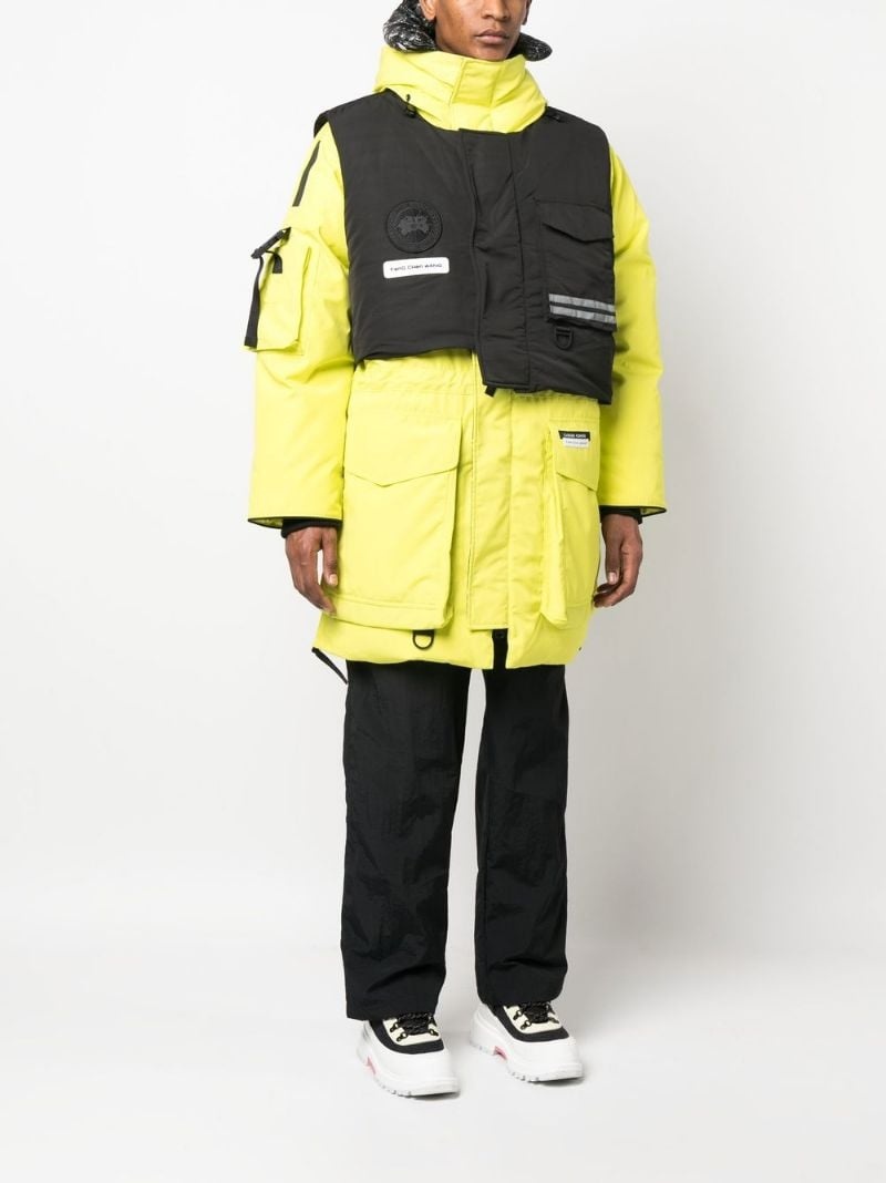 x Feng Chen Wang Roebuck parka coat - 3