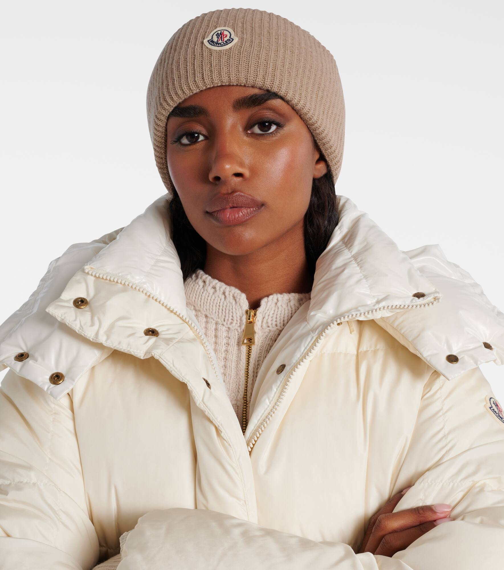 Ribbed-knit virgin wool beanie - 2
