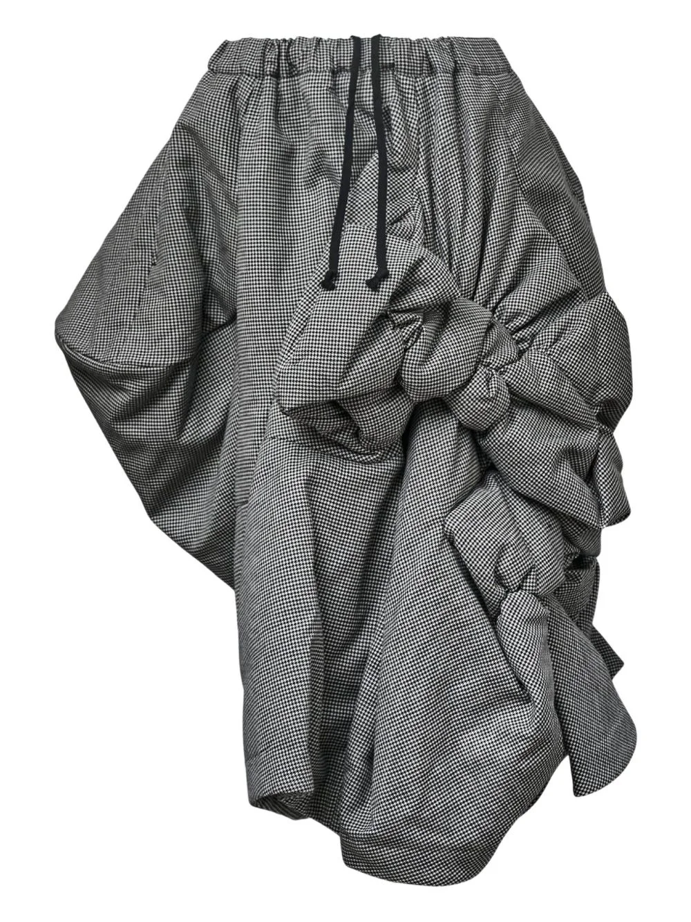 Houndstooth midi skirt - 1