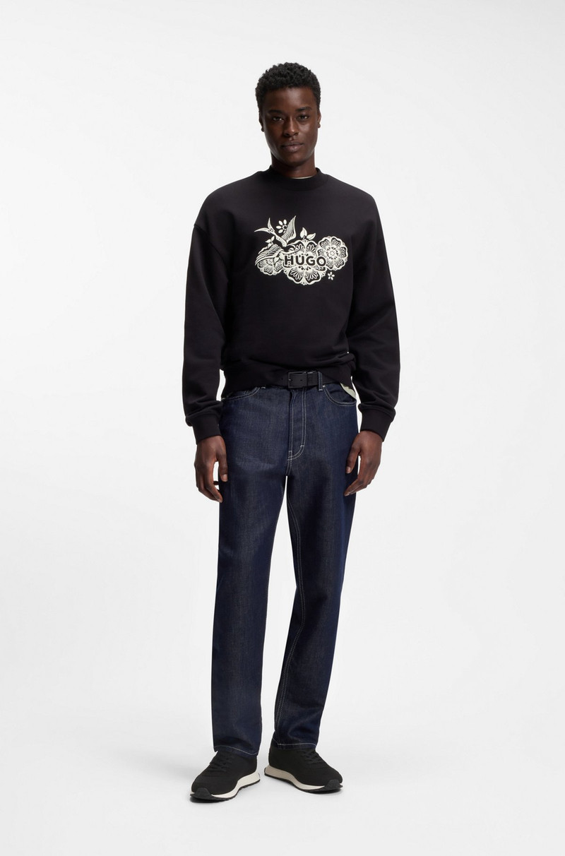 HUGO KNITTED-UPPER SNEAKERS WITH LOGO FLAG outlook
