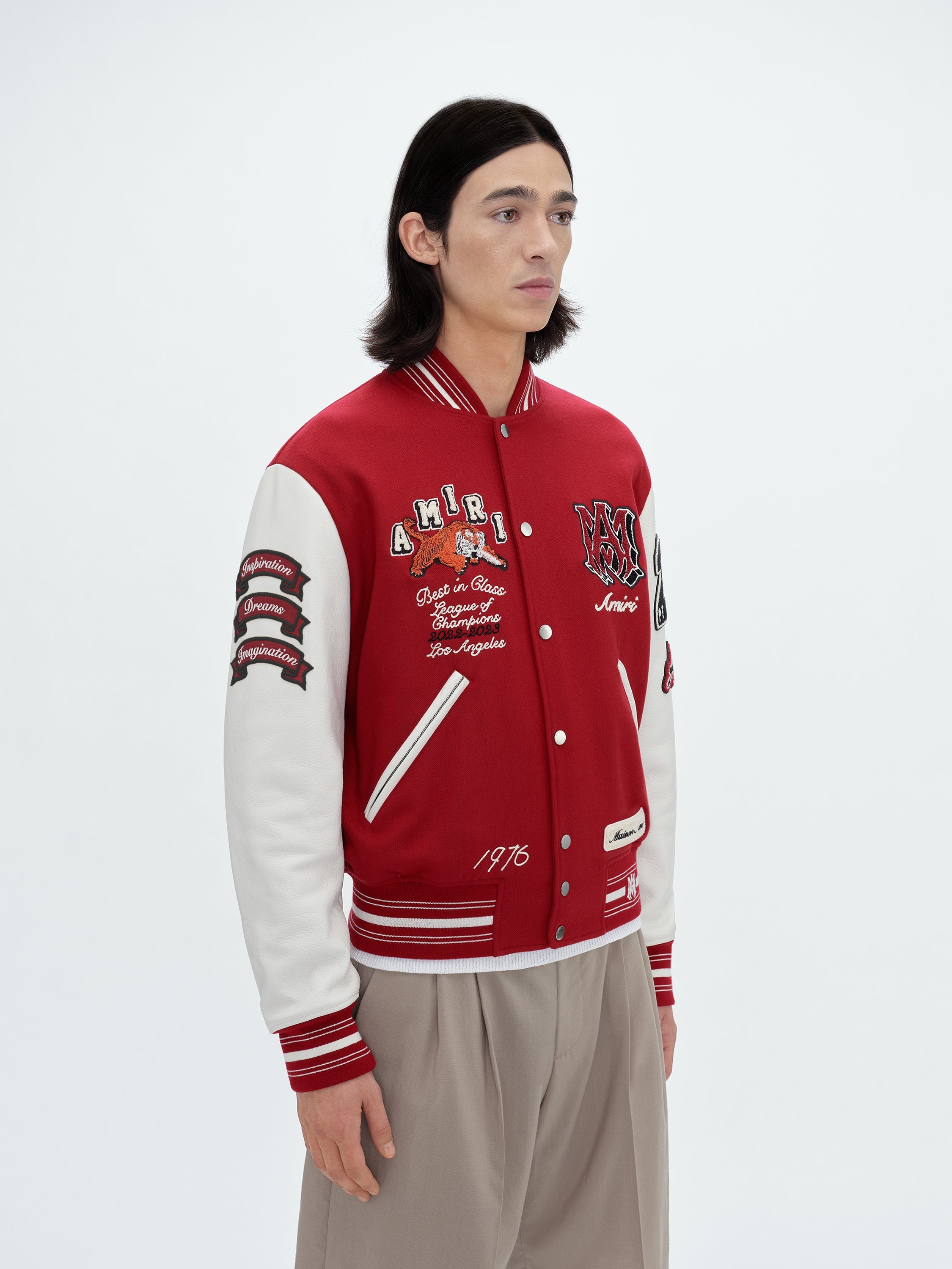 VINTAGE PATCH VARSITY BOMBER - 3