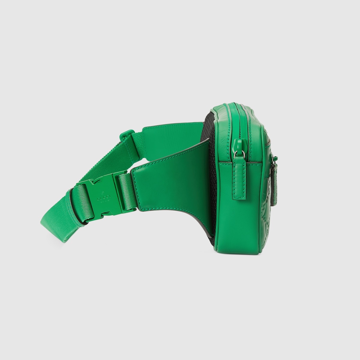 GG rubber-effect belt bag - 5