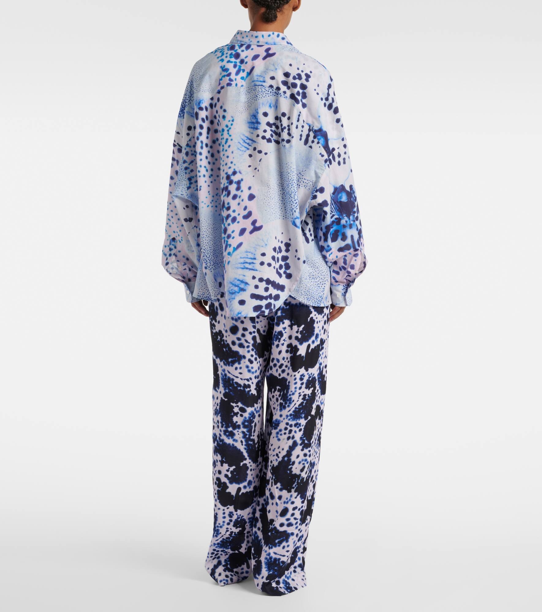 Printed cotton shirt - 3