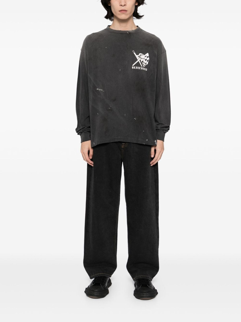 SAINT M×××××× graphic-print T-shirt outlook