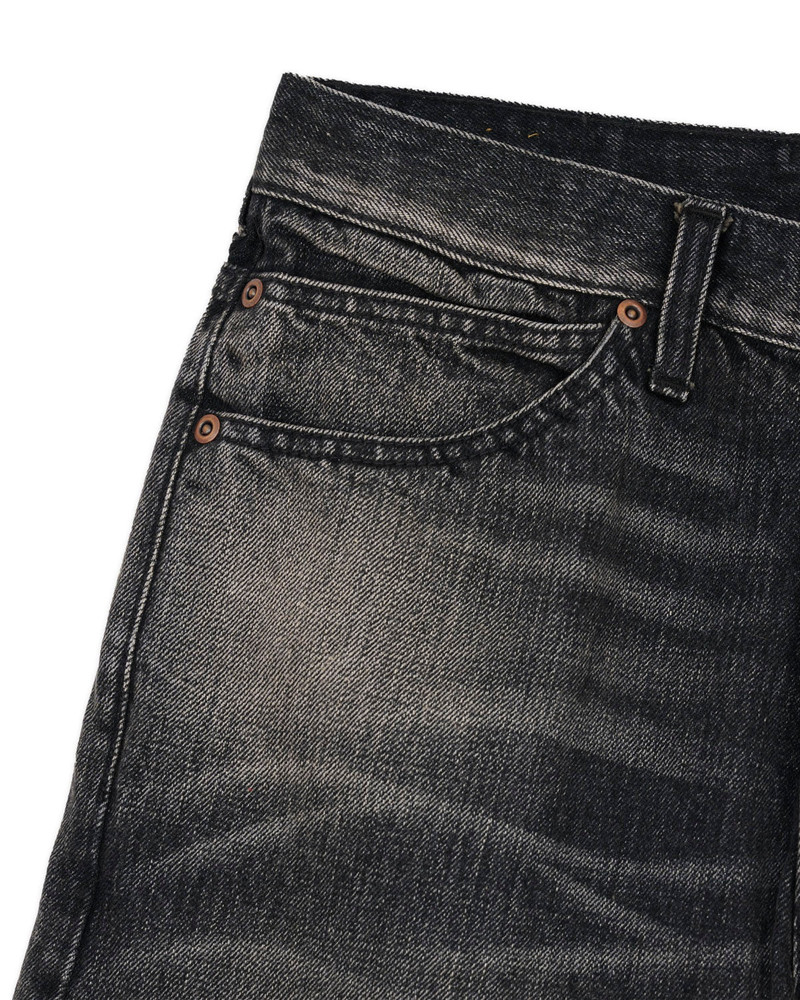 Type 01 13.2oz Selvedge Denim Pant - Washed Black 7