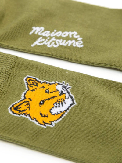 Maison Kitsuné Fox-head socks outlook