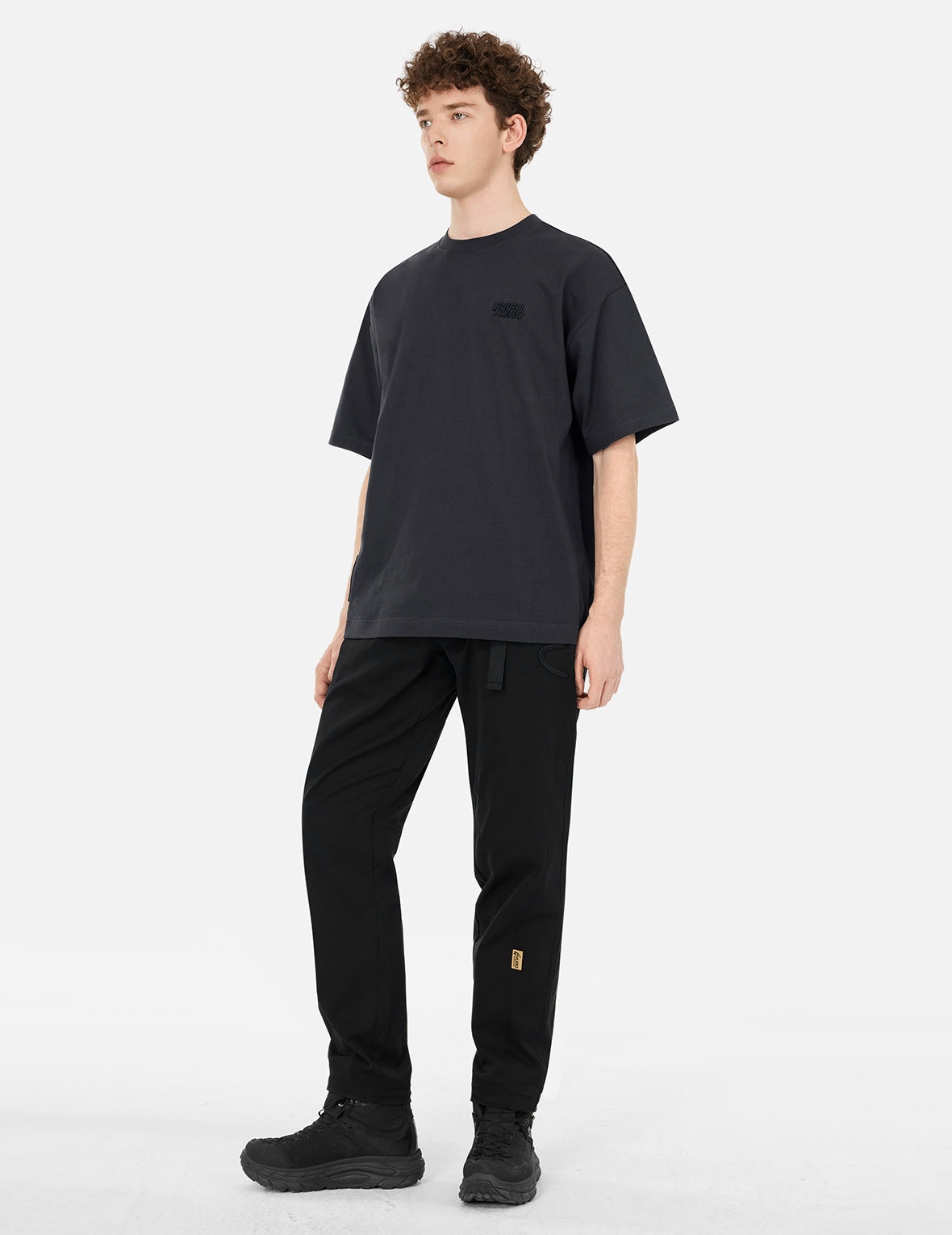 Seagull and Logo Embroidery Regular Fit Sport Pants - 3