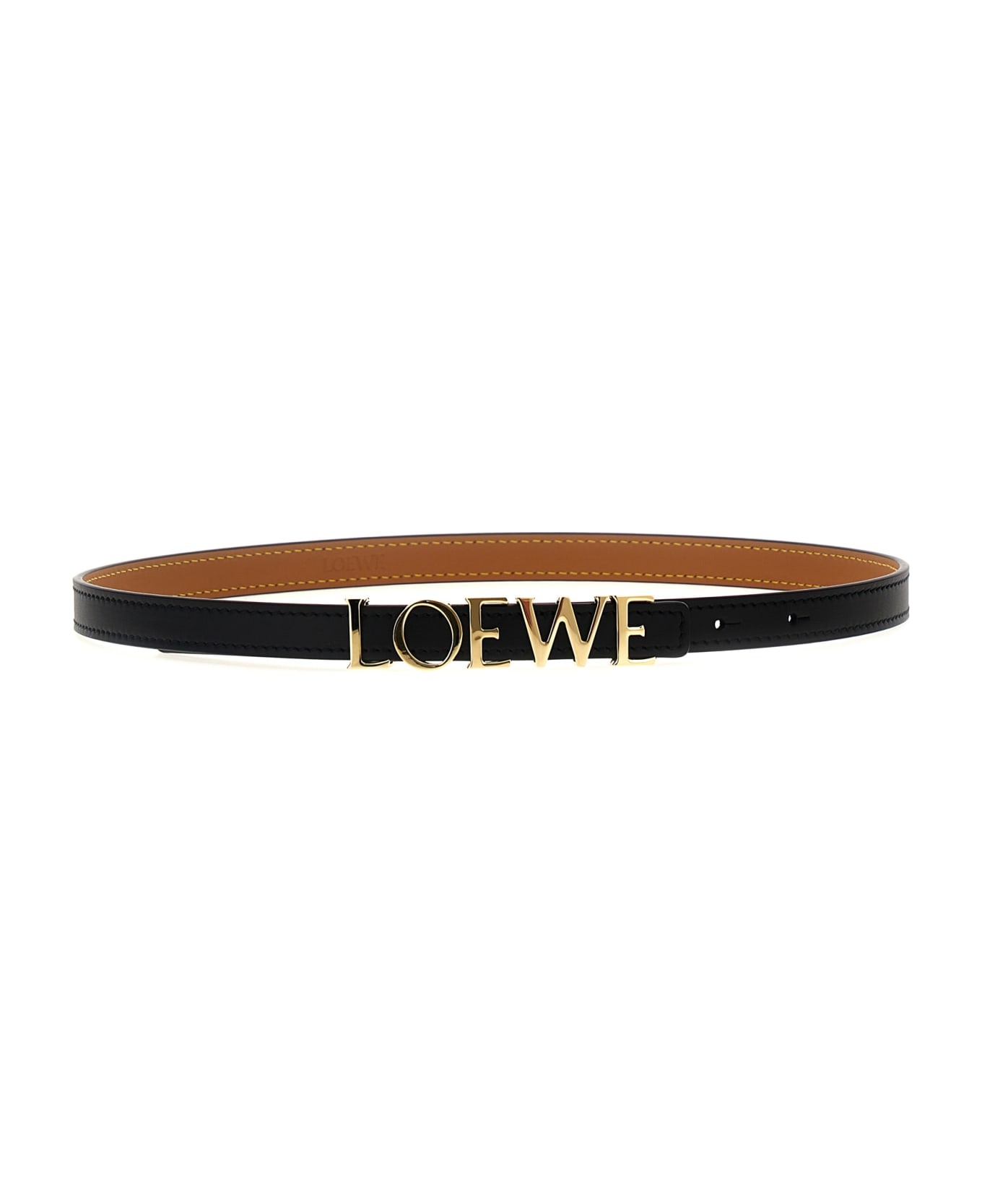 ベルト LOEWE 'Lettering' logo belt Loewe 'lettering' Logo Belt | italist | REVERSIBLE