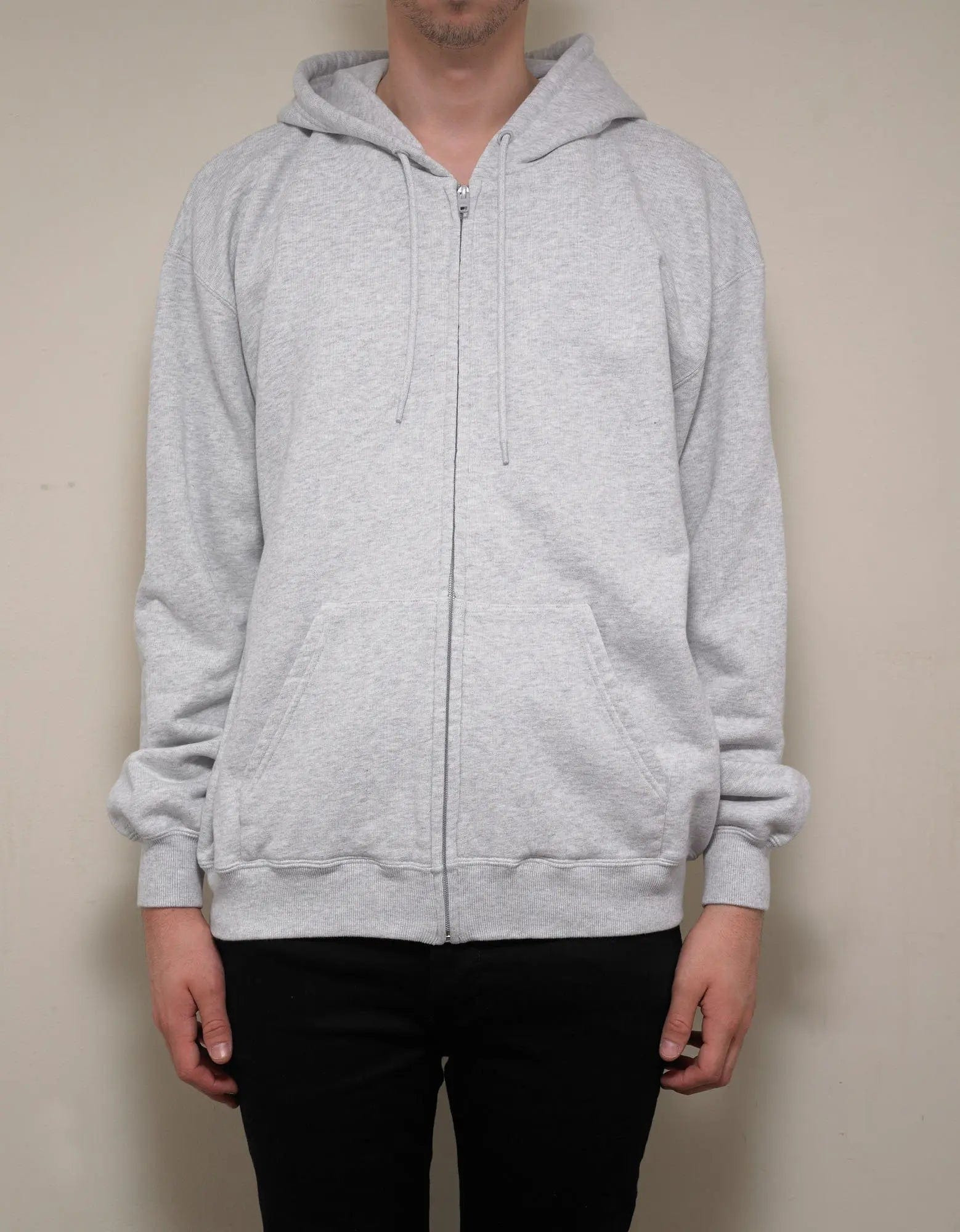 Balenciaga Light Grey Back BB Logo Print Hoodie - 3