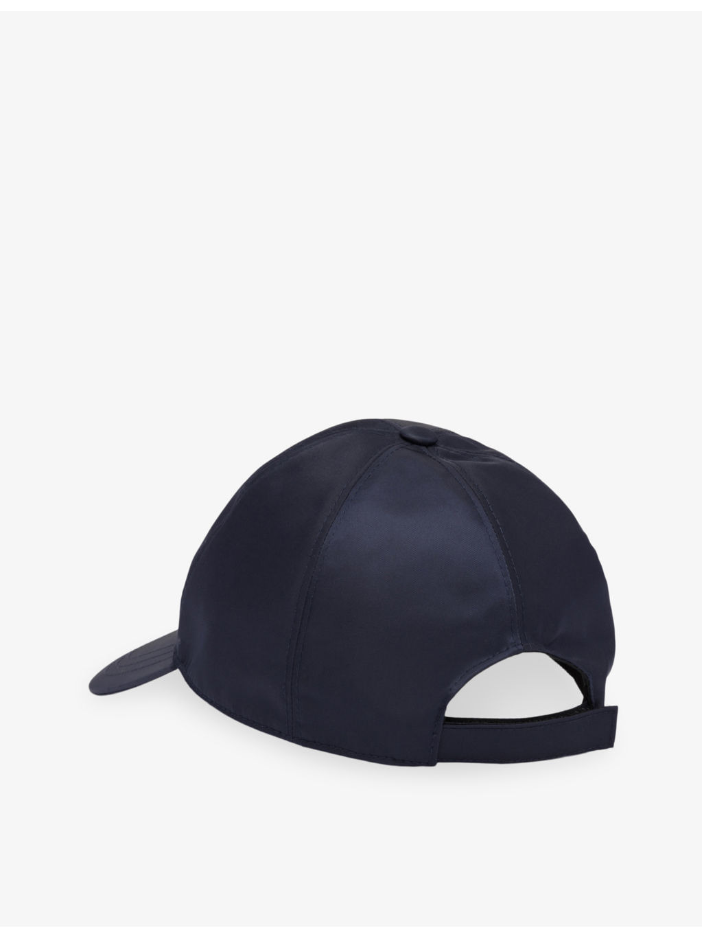 Logo-plaque recycled-nylon baseball cap - 3