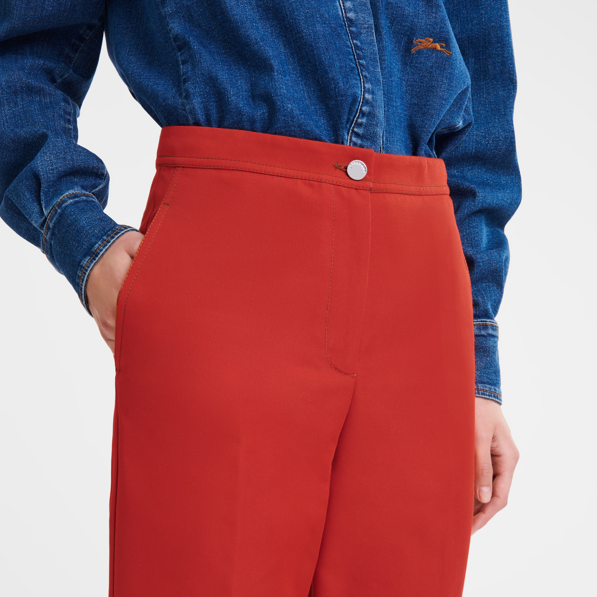 Suit pants Paprika - Gabardine - 5