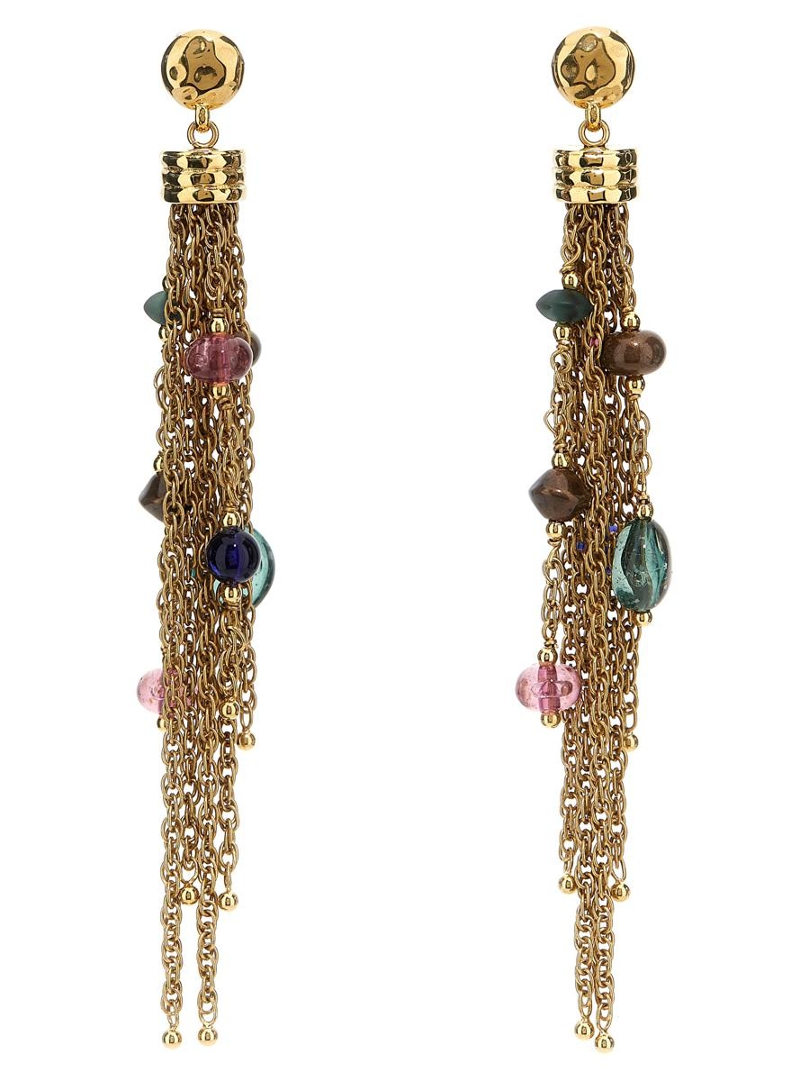 Chloé Chloé 'Chloé Pompoms' Earrings | baltini | REVERSIBLE