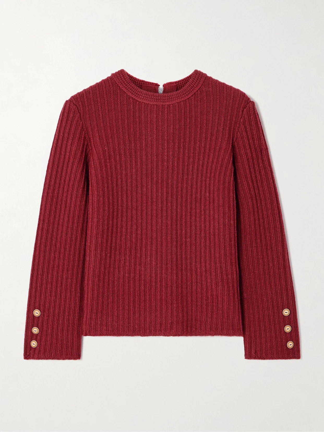 Dixie Ribbed Wool Sweater - 1