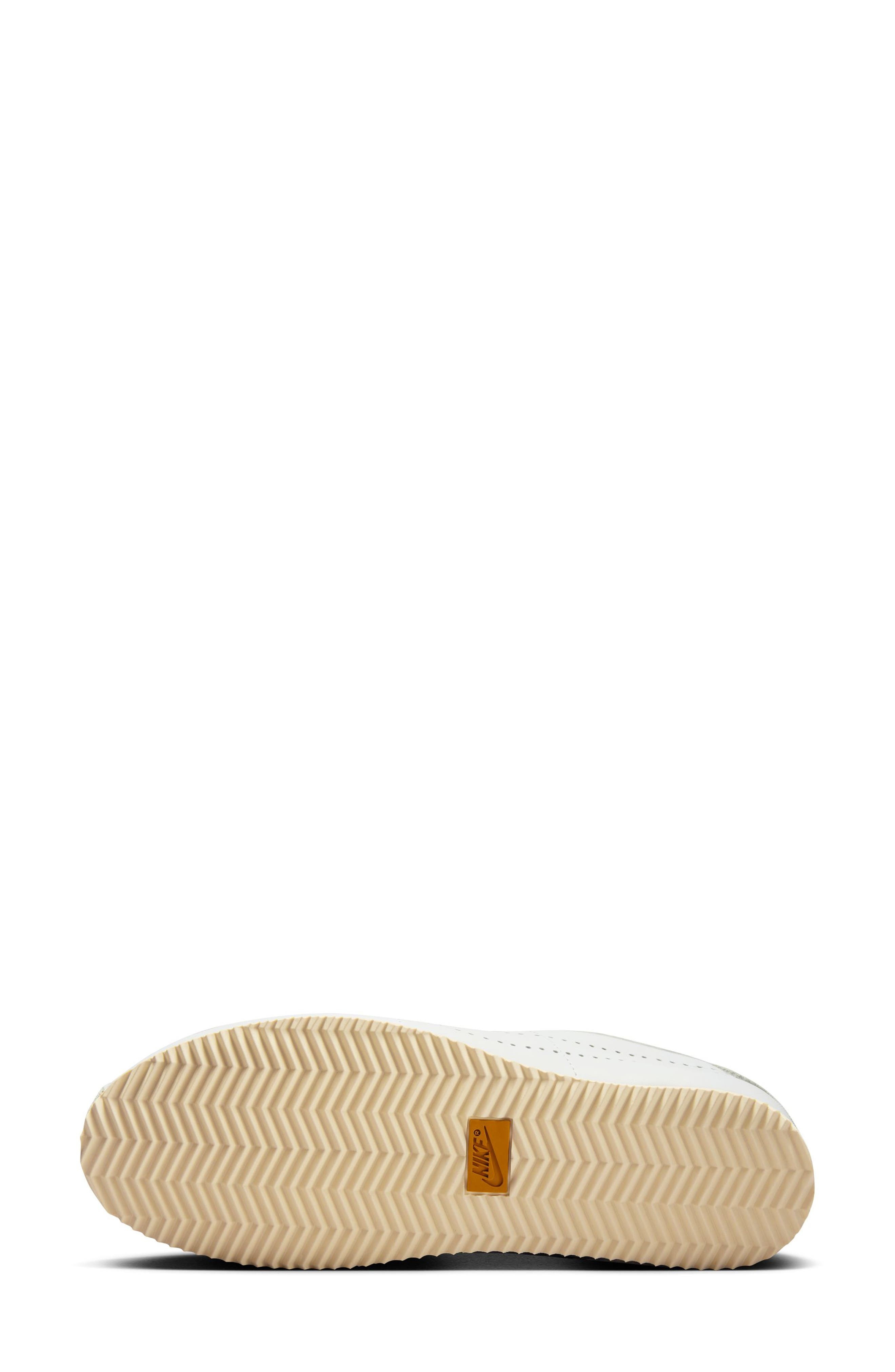 Nike Cortez Leather Sneaker in 100 White/bronze at Nordstrom - 4