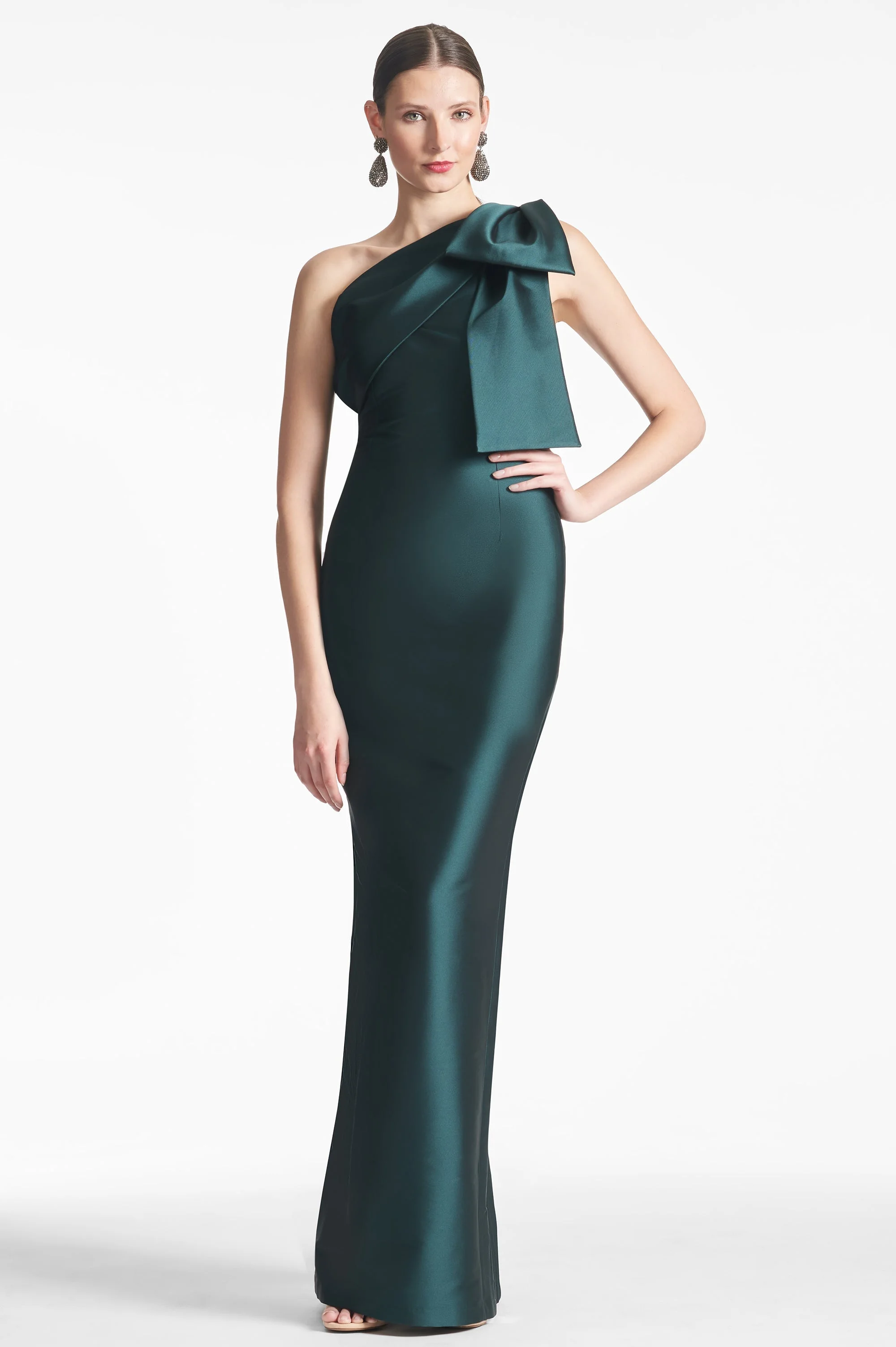 Bonnie Gown - Forest Green - 1